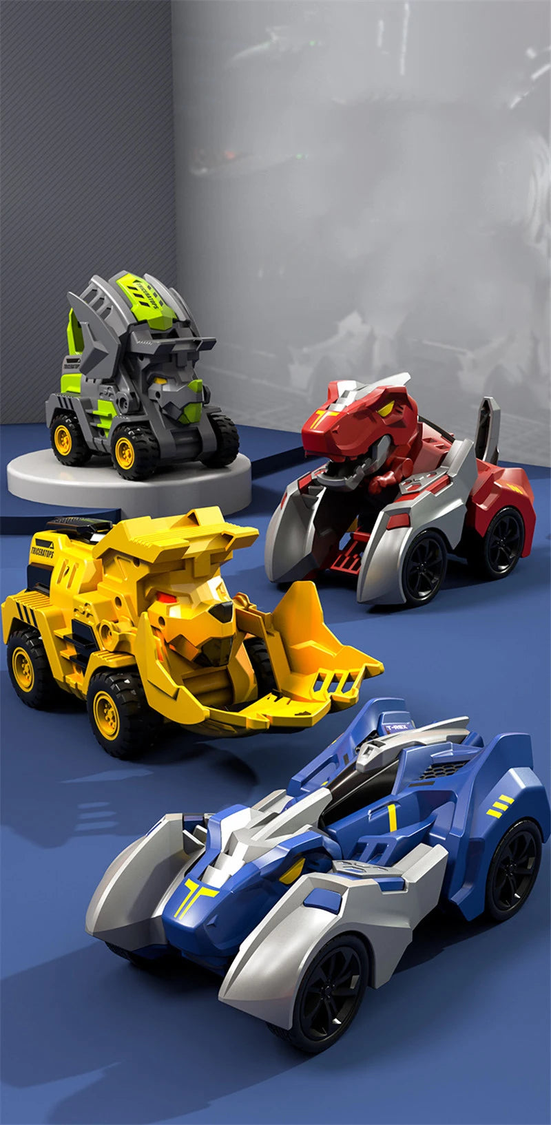 2 In 1 Transforming Dinosaur Car